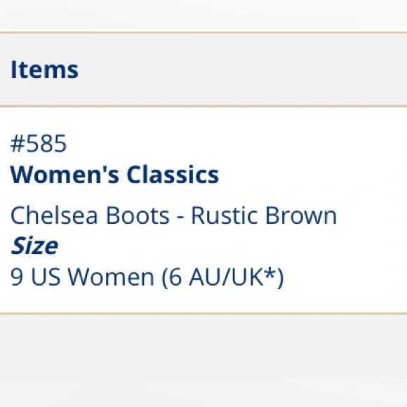 Blundstones - Women’s #585 - Rustic Brown - US 9 (6 AU/UK) - Picture 3 of 8